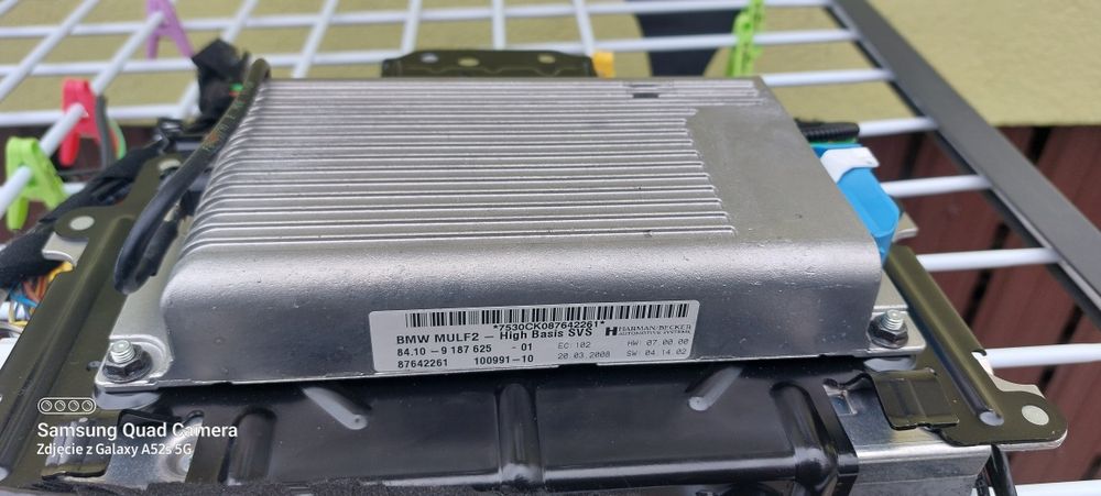Moduł Sterownik mulf 2 high bluetooth usb demontaż sprawny BMW e90 e87