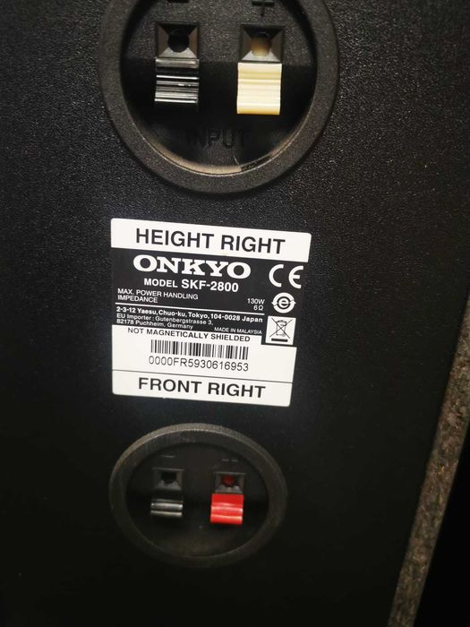 Głośniki DOLBY ATMOS 5.1.2 ONKYO SKS HT588