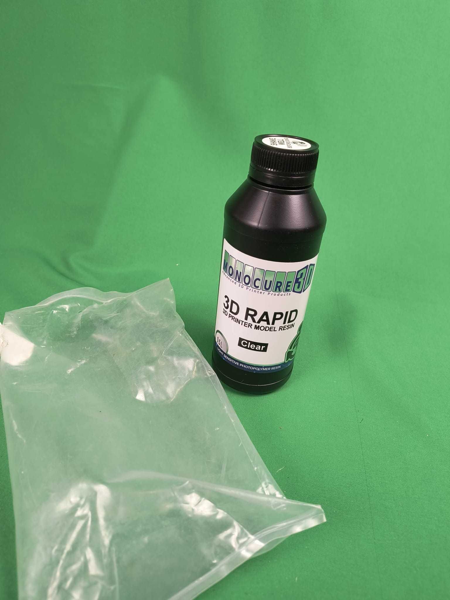 Żywica Monocure 3D Rapid - 0,5 L. - Przezroczysta