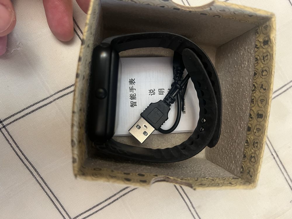 Smartwatch preto