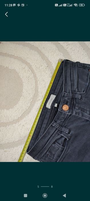 Spodnie jeansowe River Island 8 UK