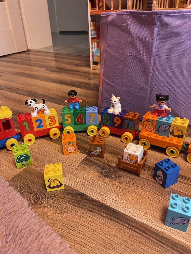 Lego Duplo pociąg  ciuchcia klocki