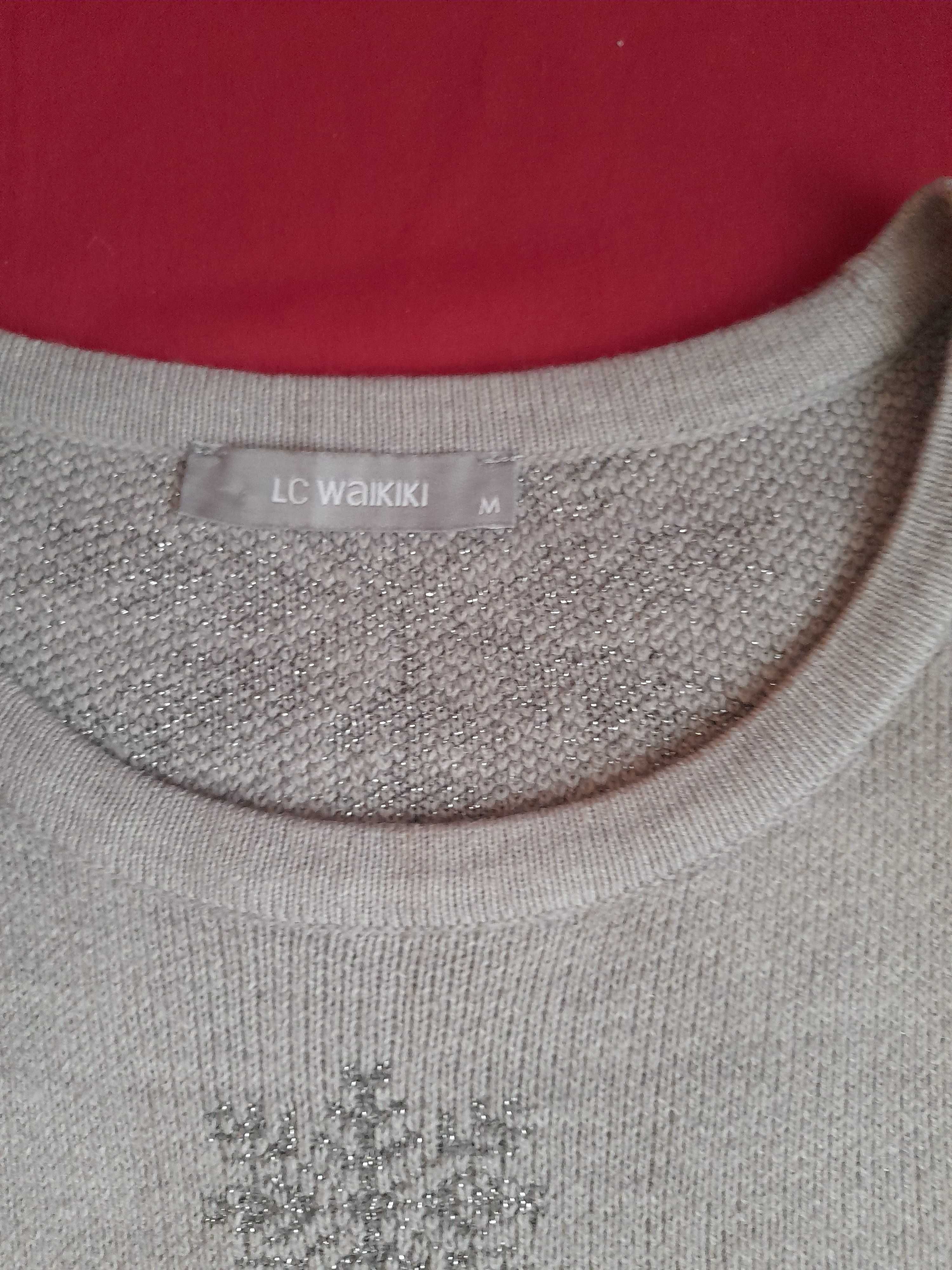 Джемпер, свитер  LC WAIKIKI  серого цвета размер М