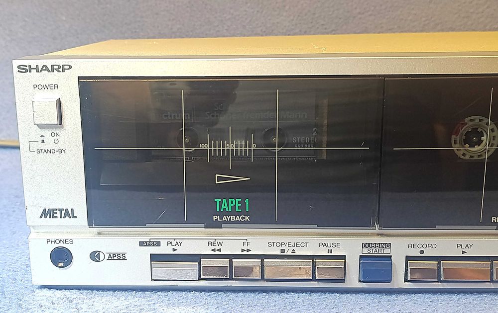 Кассетная дека SHARP RT-2323H(S)