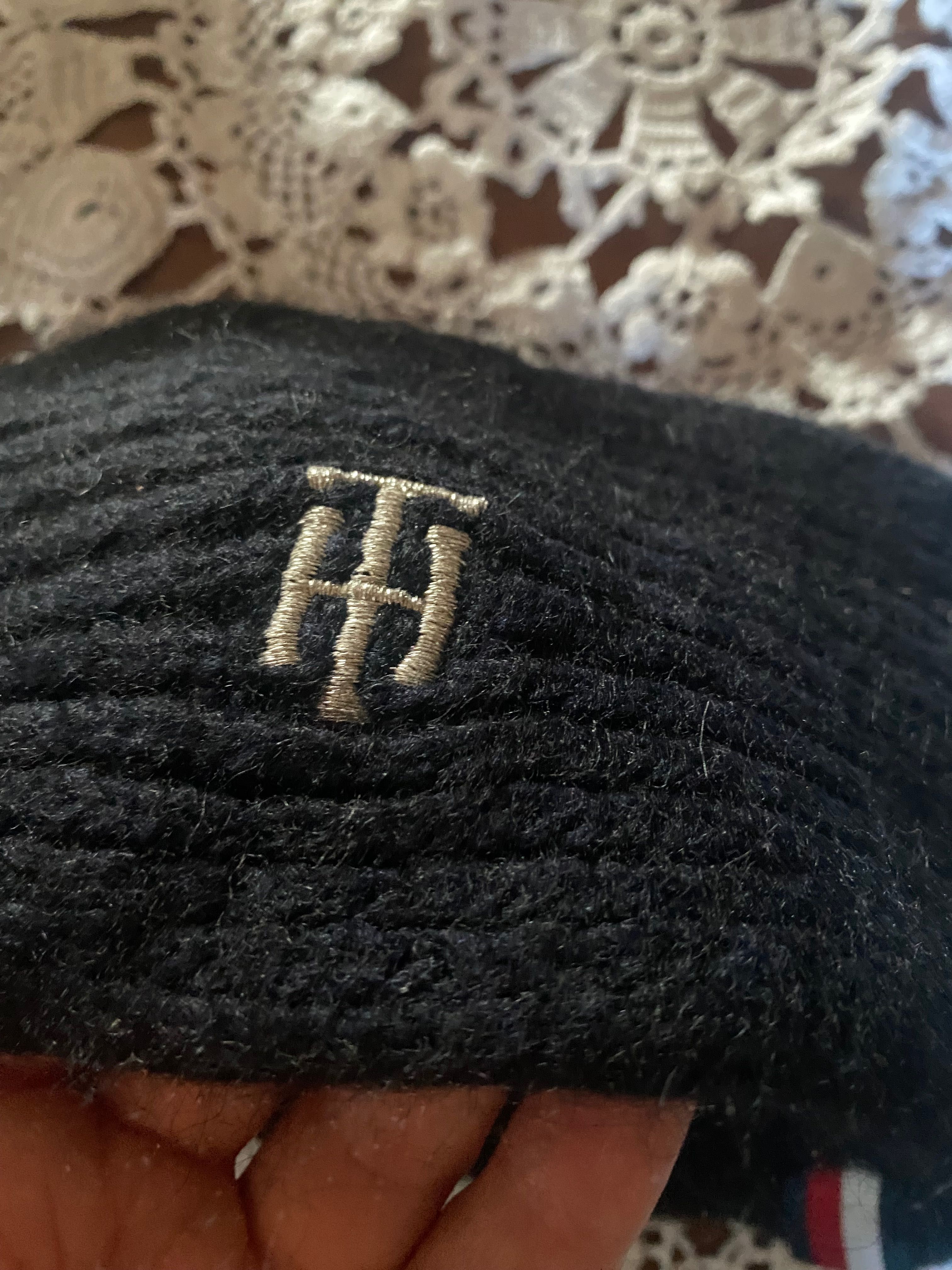 Opaska zimowa Hilfiger granatowa