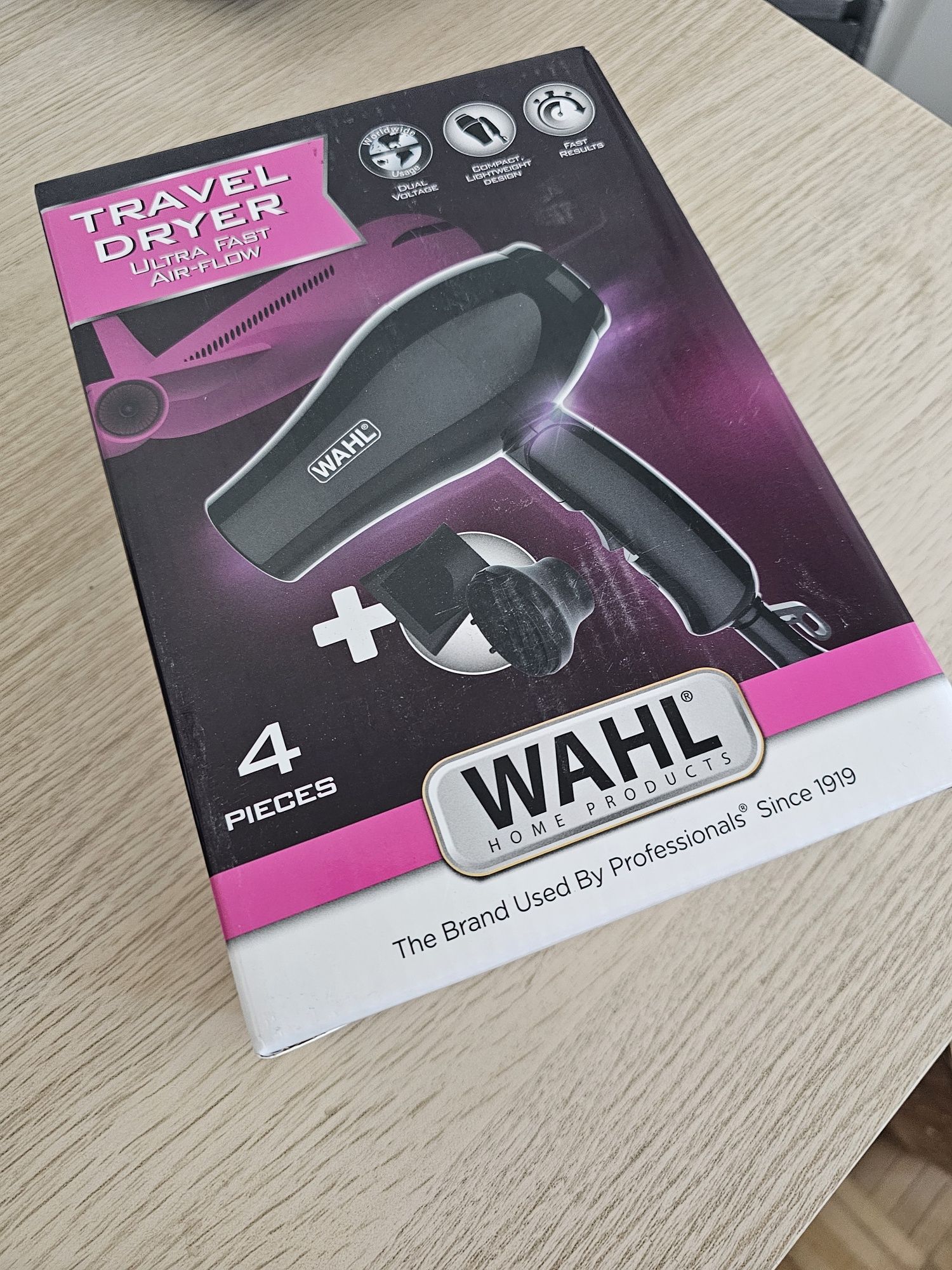 Secador Cabelo Viagem Wahl SW-323
