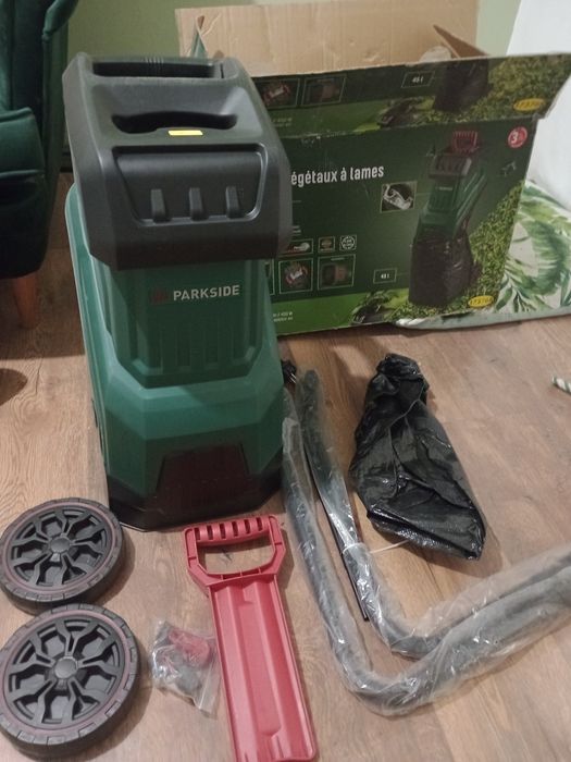 Rozdrabniacz gałęzi elektryczny rębak PARKSIDE NOWY