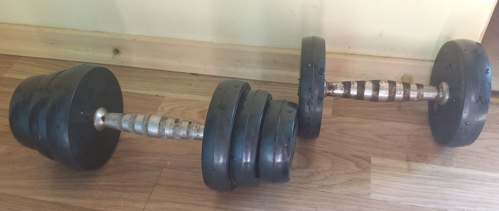 Продам гантели разборные