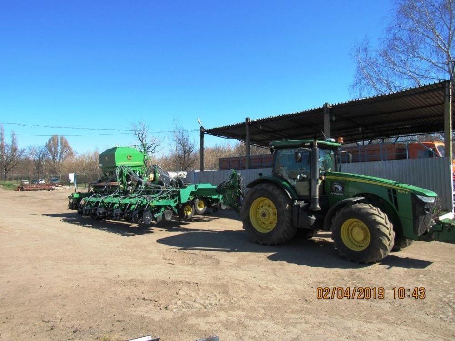 Пневматична/вакуумна система внесення добрив John Deere DB-44/55/80