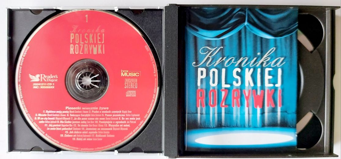 Kronika Polskiej Rozrywki 2CD 2005r Marek Grechuta Ewa Bem Anna Jantar