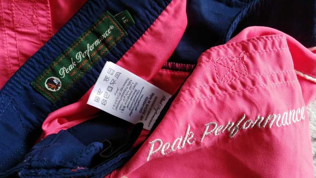 PEAK PERFORMANCE W SHORE SH neonowe spodenki r.31