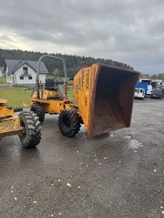 Wozidlo budowlane Thwaites 3 tony obrotowe terex 4x4 zamiana