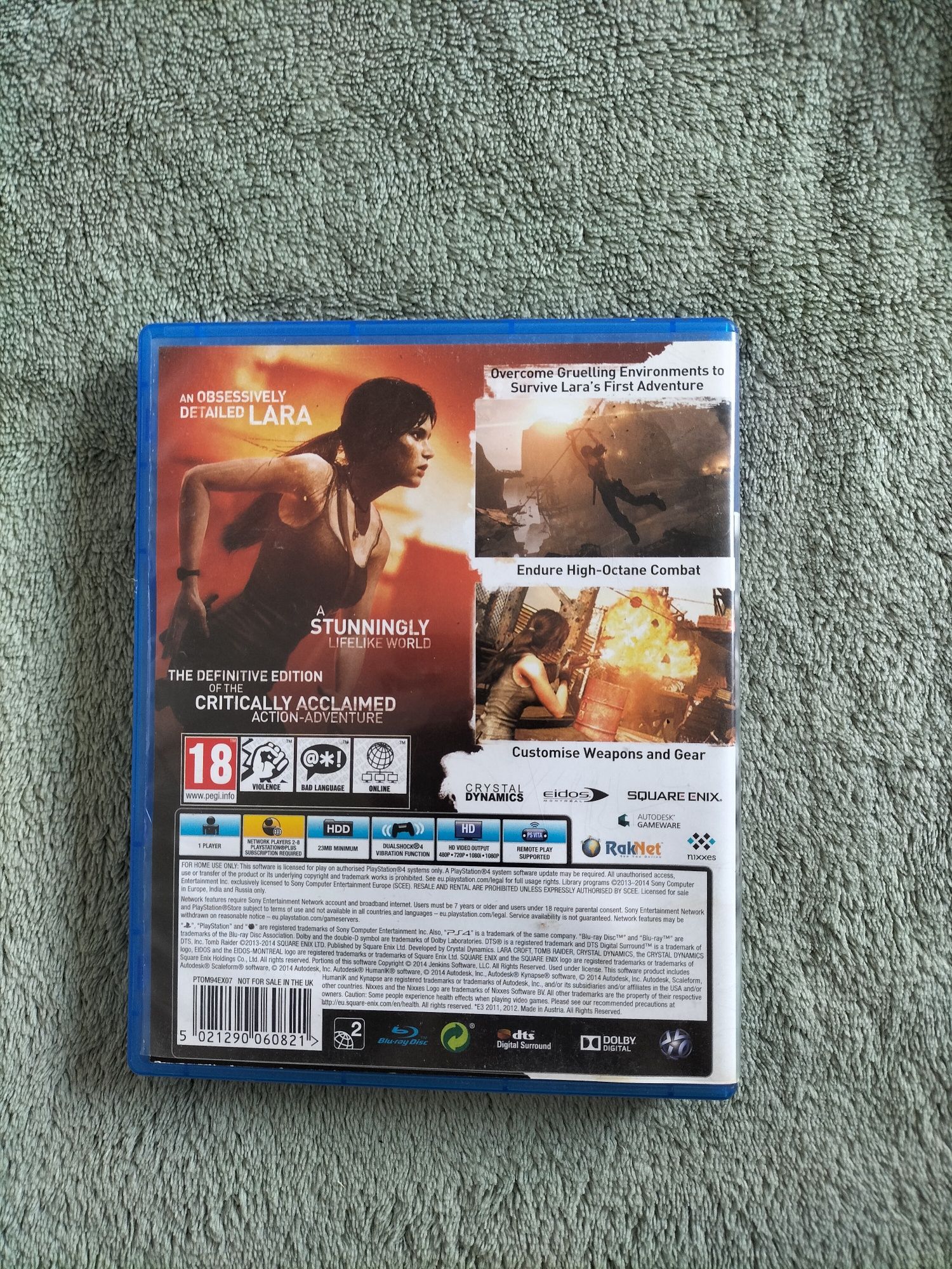 Tomb Raider: definitive edition, ps4
