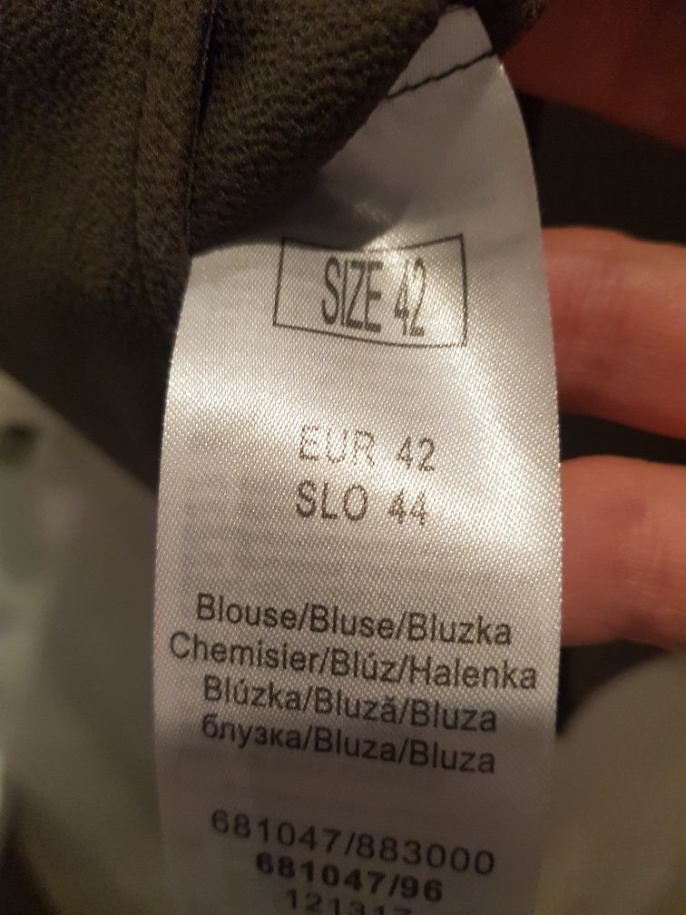 Komplet dwóch bluzek granatową i zielona Orsay L