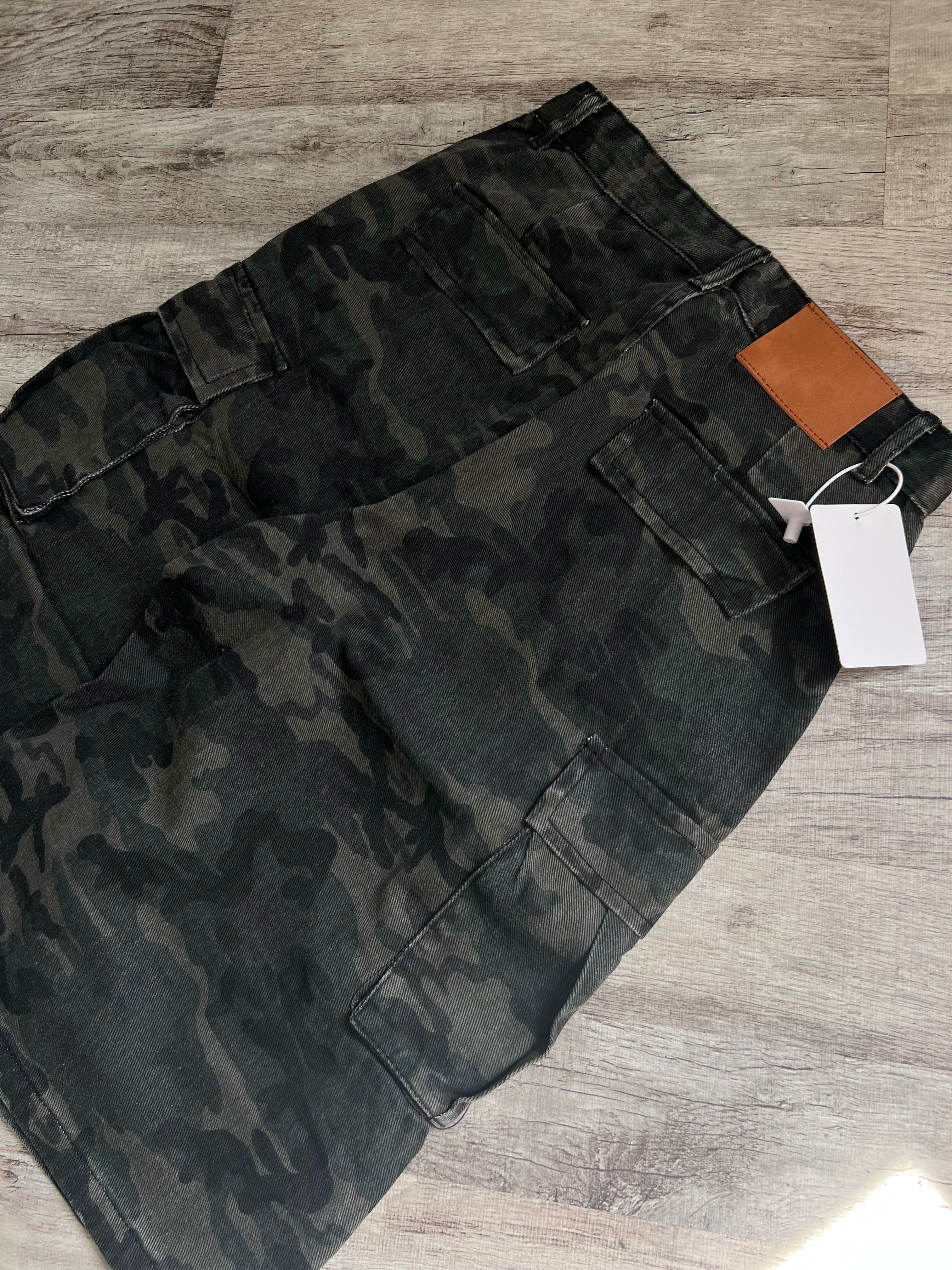 Карго Камо Шорти Довгі Jaded London Камуфляжні RealTree Опиум Y2K SK8