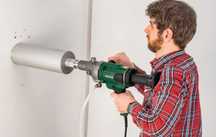 Parkside PKBM 1800 A1 máquina de perfuração / caroteadora