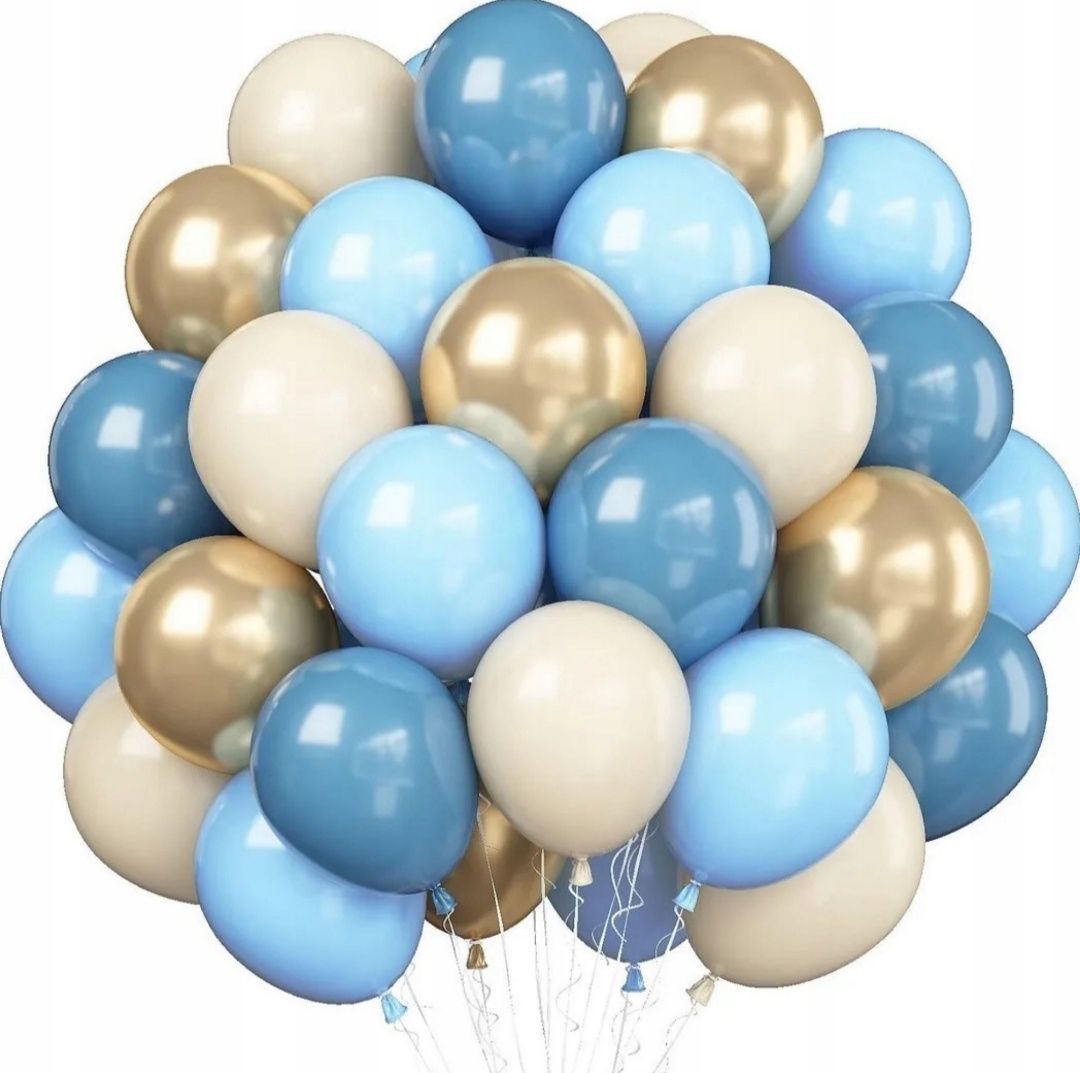Girlanda balonowa balony 135 el na wesele ślub komunię chrzest ściankę