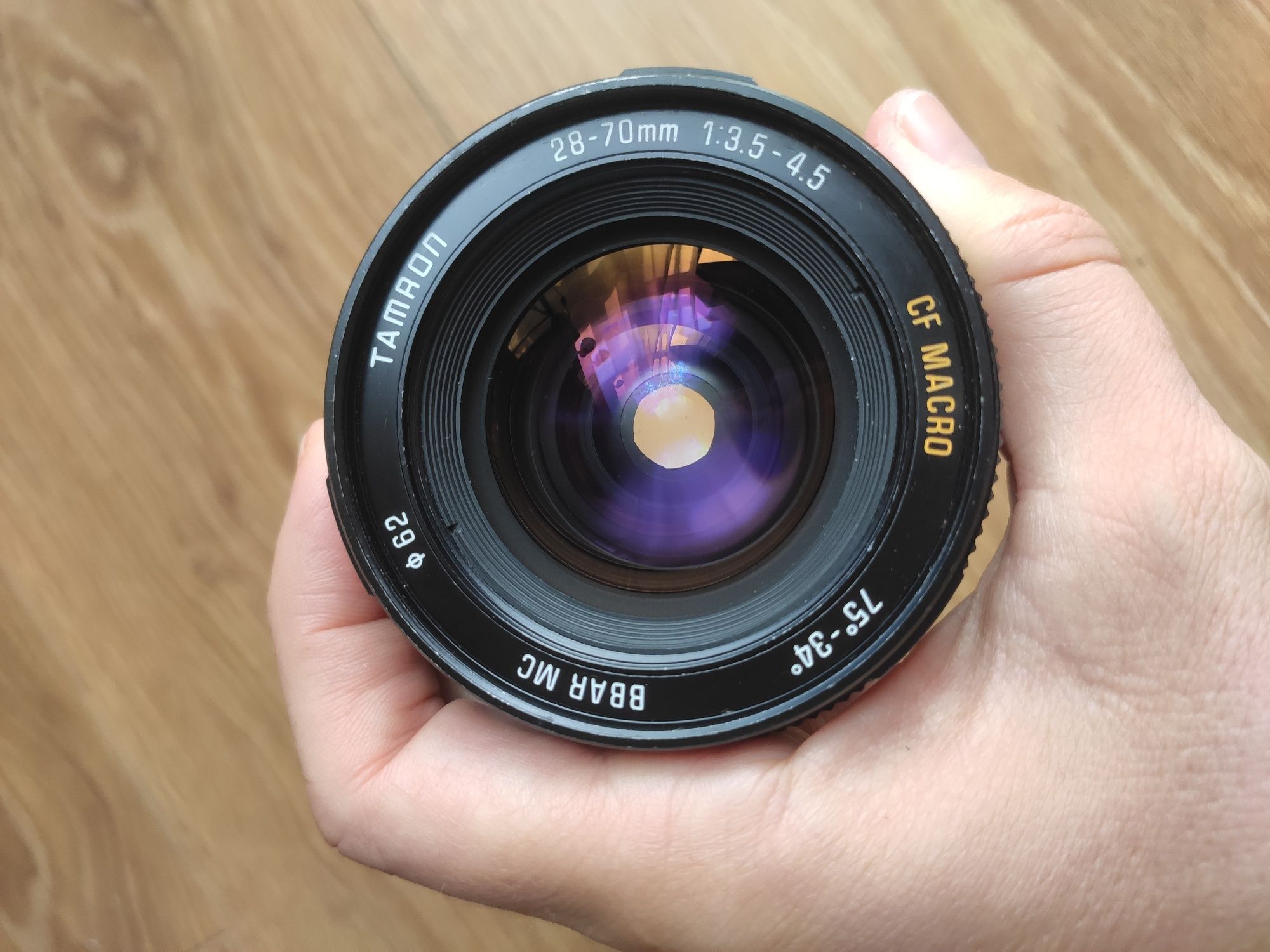 Obiektyw Zoom Tamron 28-70mm 28-70mm 3.5-4.5 CF Macro BBAR MC Adaptall
