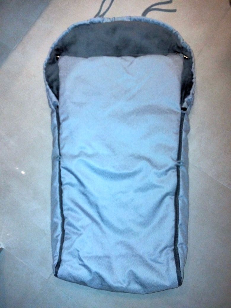 Śpiworek BabyMatex uniwersalny do wózka, spacerówki, na sanki. 100cm.