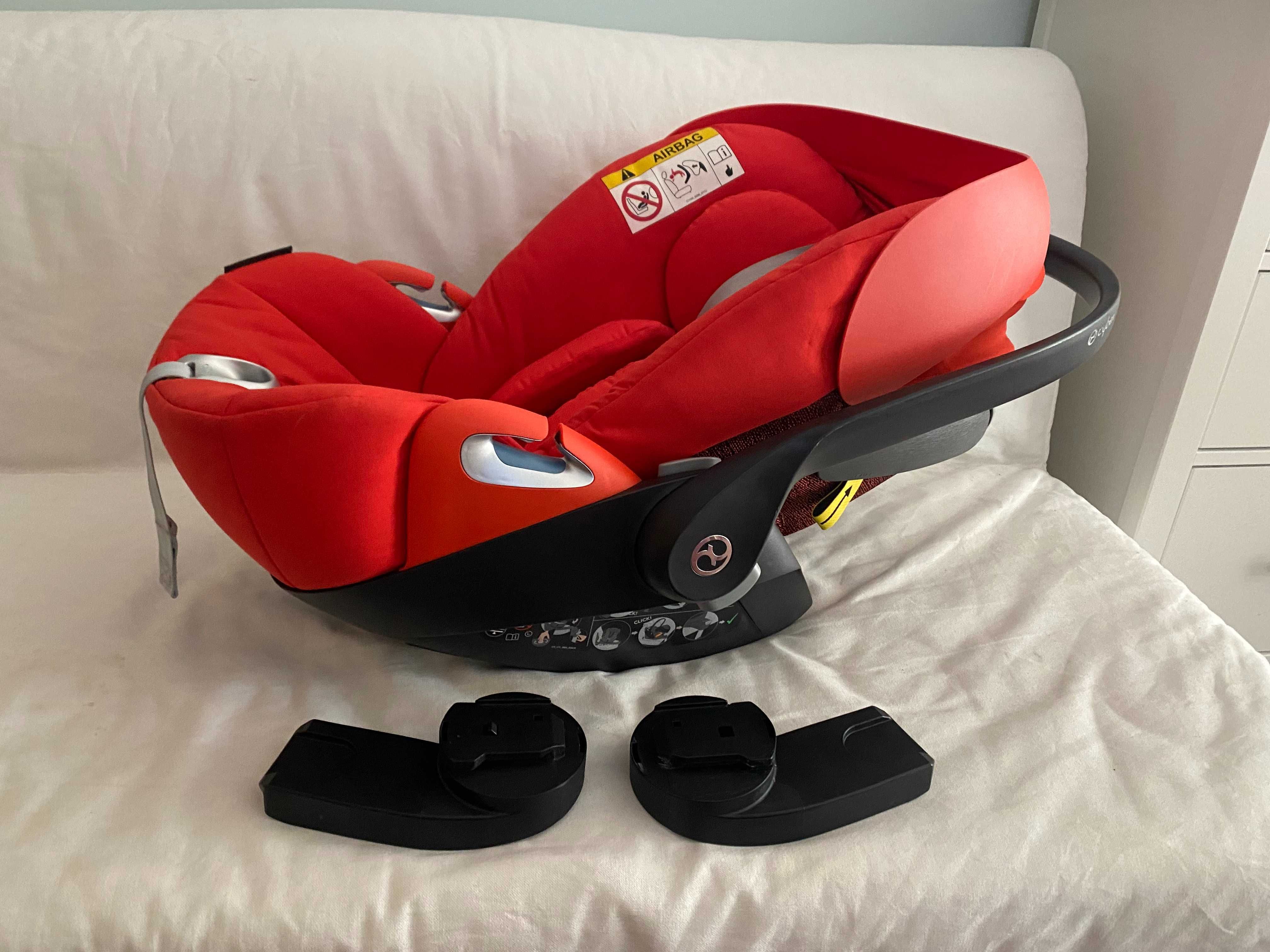 Carrinho Cybex Balios S + Ovo Cybex Platinum (compatíveis)