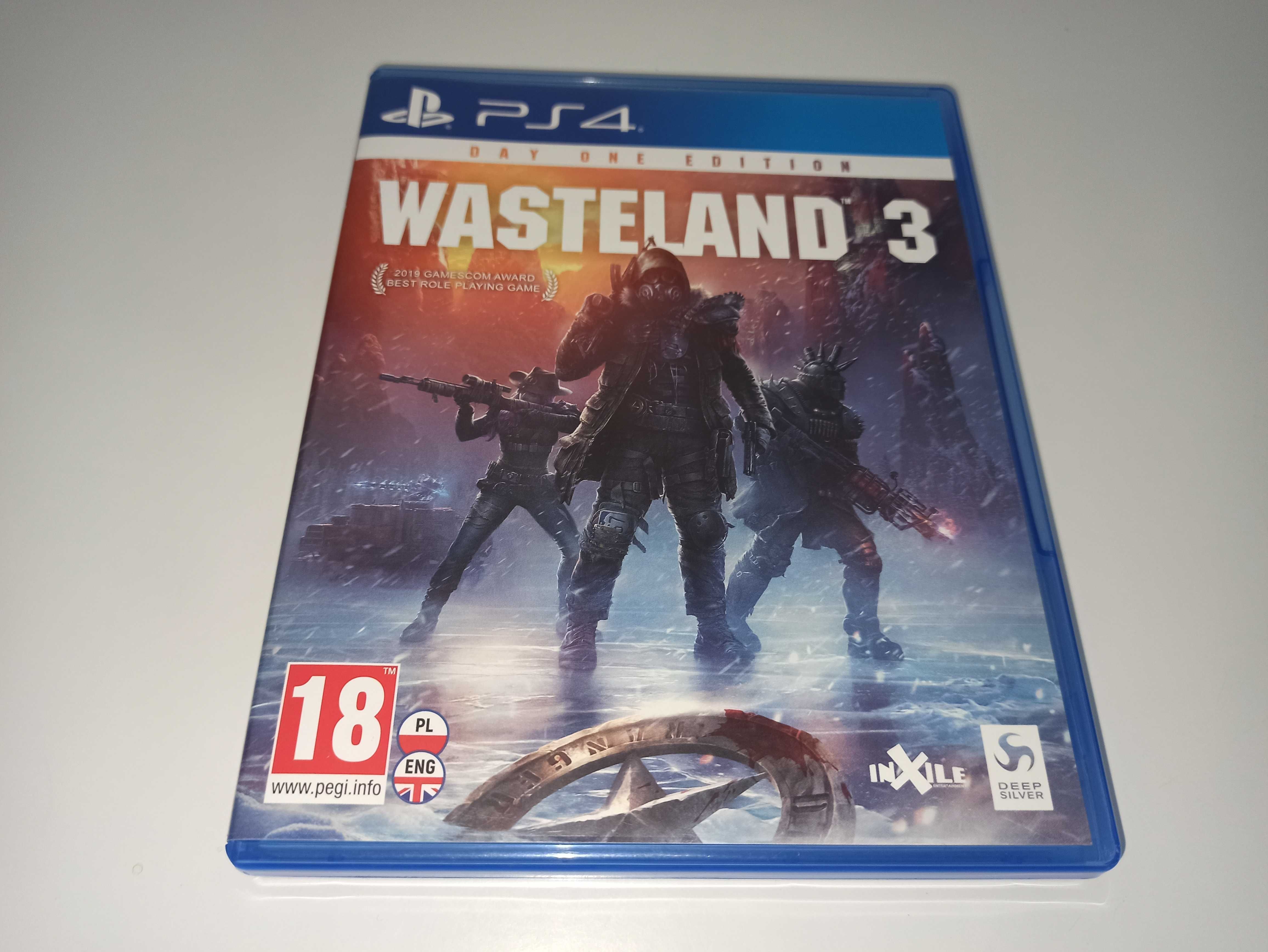ps4 ps5 WASTELAND 3 PL po polsku klimat postapokalipsa z fabułą