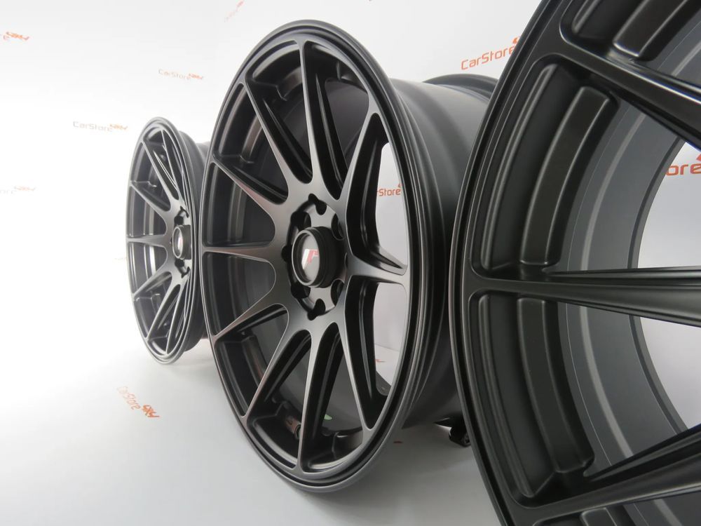 Japan Racing JR11 15x8 ET25 4x100/114 Flat Black