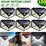 6 Luzes solares! Envio e a cobrança! Por MBW sai 10€ mais barato