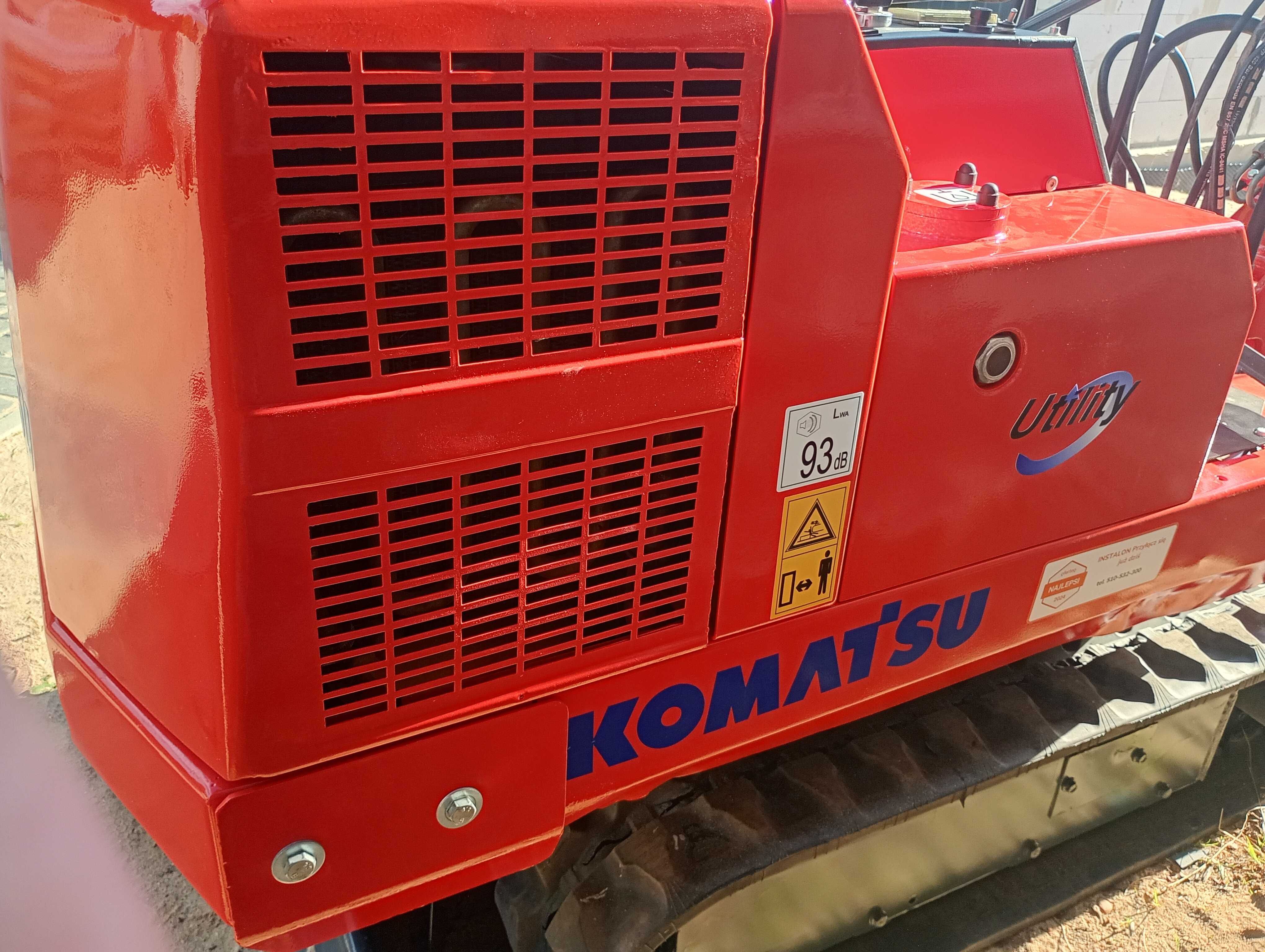 Usługi minikoparką. Instalacje elektryczne i wod-kan.