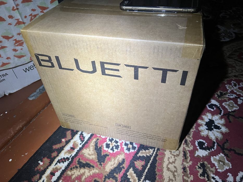 Зарядна станція BLUETTI EB3A 600w 268Wh нова на гарантій без роботи