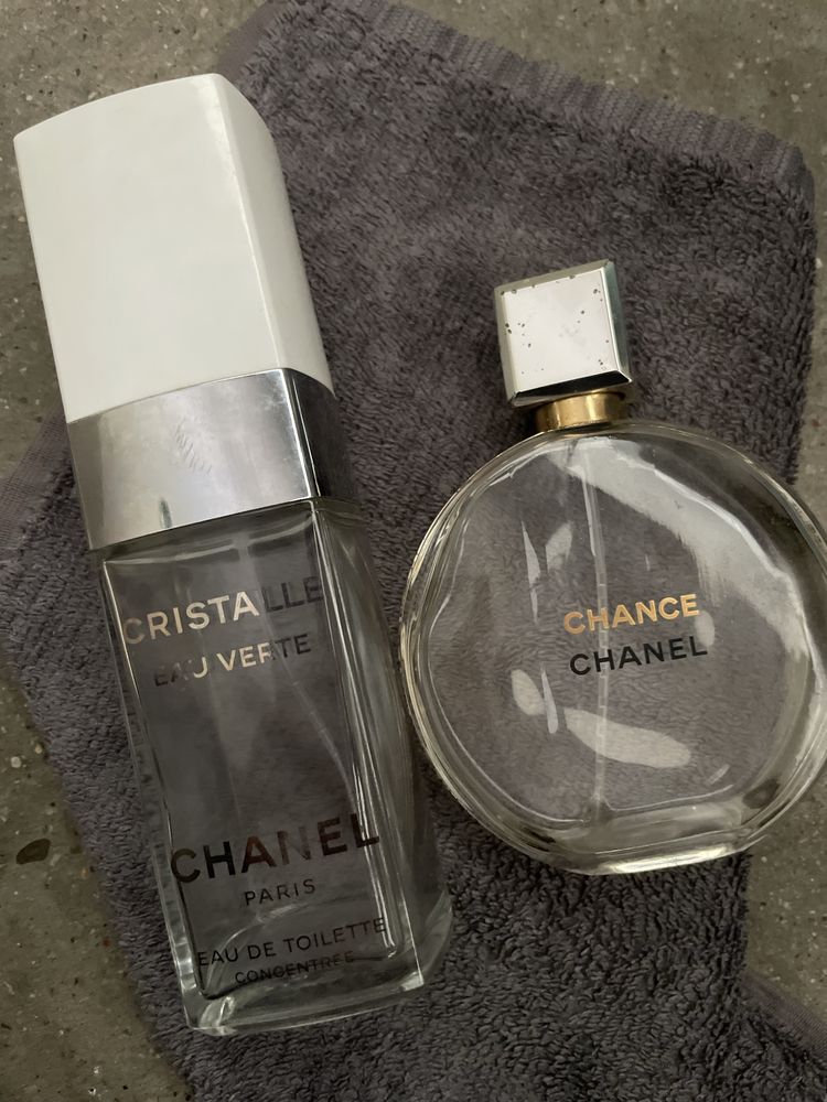 Flakony po perfumach chanel