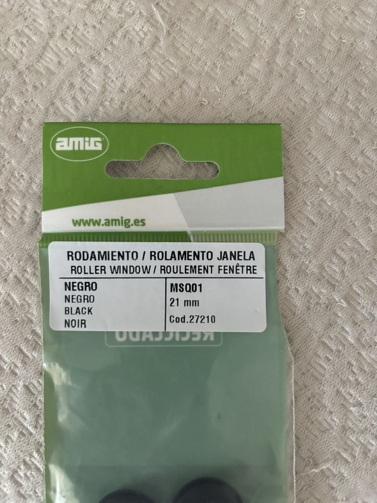Rolamentos Janela Amig 21mm