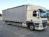 DAF CF 290 E6 Firana Tył Drzwi Dach Podnoszony / Zsuwany Długi 9.30m  Ład-9300kg -18000kg Kabina Glob Salon PL !!! Man Mercedes Iveco