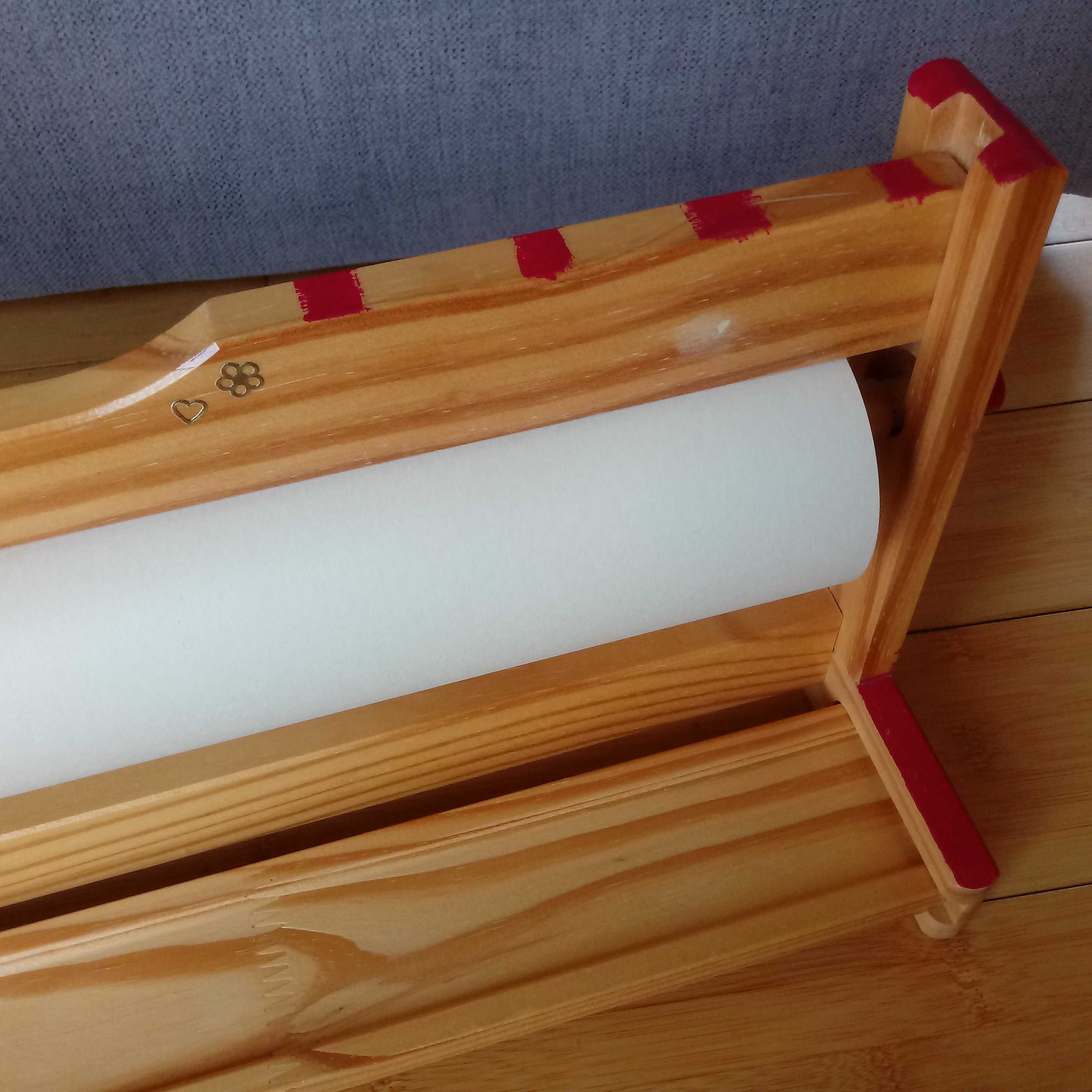 Ikea uchwyt na papier wraz z rolką papieru do rysowania
