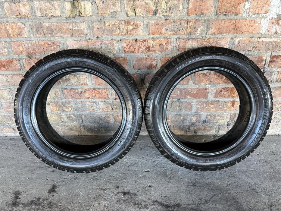 Продам зимние шины резину Michelin r15 155/65