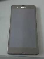 Czarny telefon smartfon Sony Xperia C6603