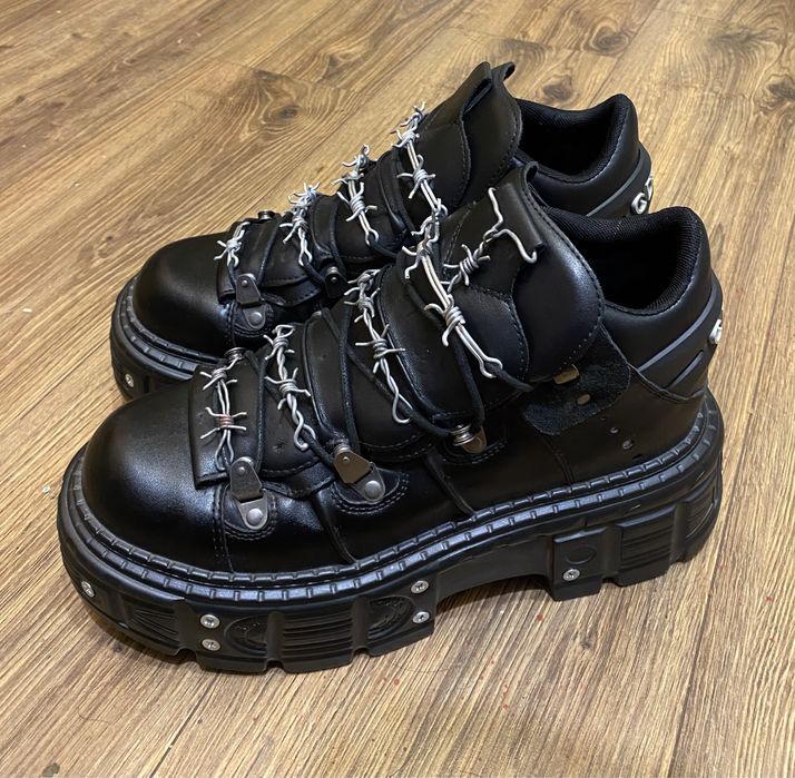 New Rock украшения аксесуары серебро для обуви sk8 y2k