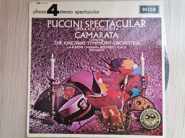 (Vinil) Camarata, The Kingsway Symphony Orchestra: Puccini Spectacular