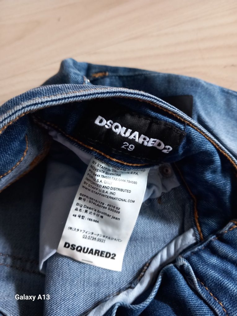 Dsquared2 oryginalne jeansy damskie xs