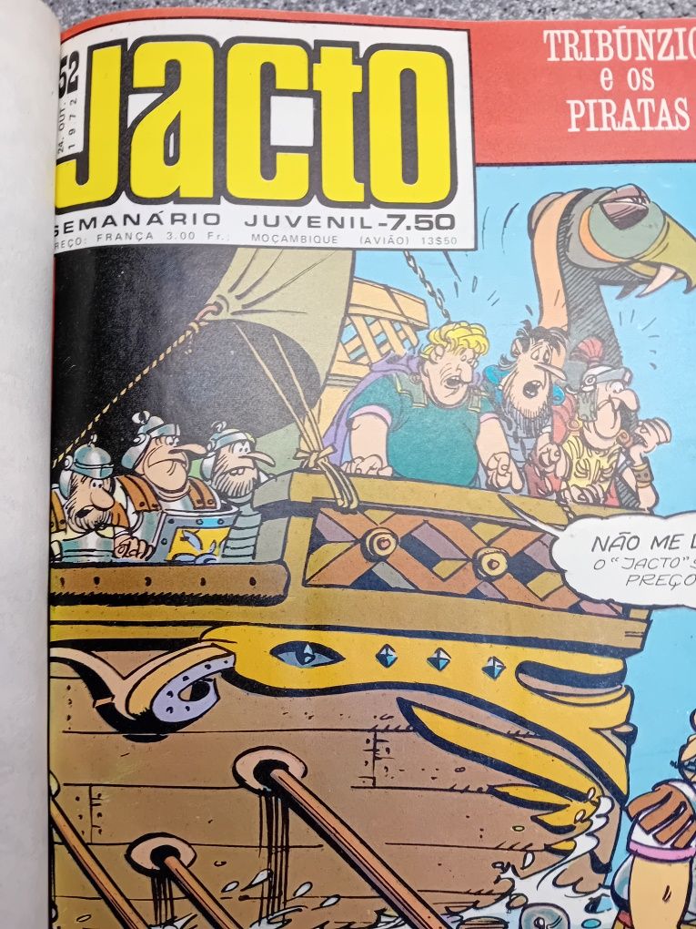 Banda Desenhada  Revistas Jacto 3 Volumes 1° Edição