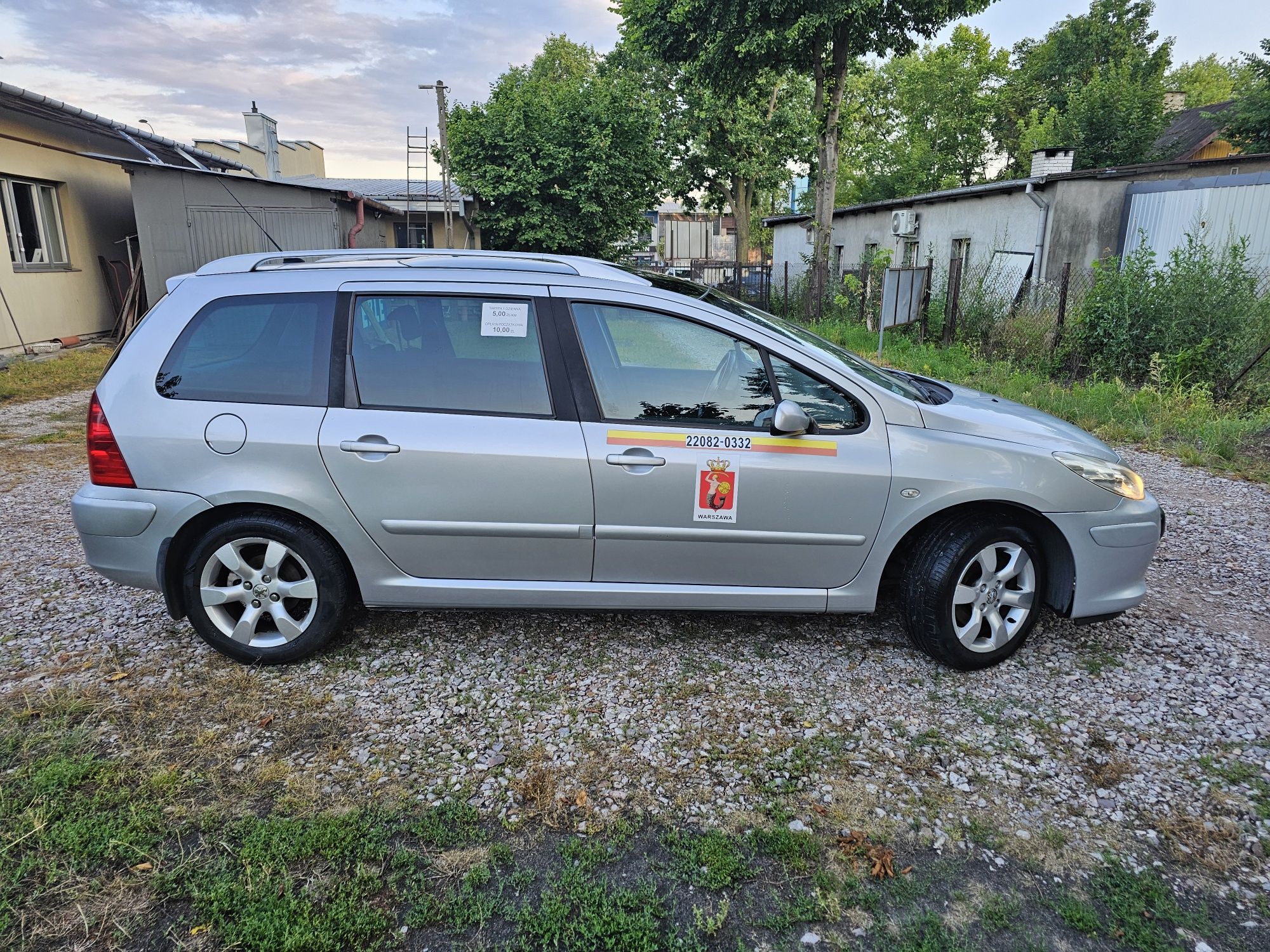 Peugeot 307 SW 1.6 HDI wypis Taxi  OC Taxi