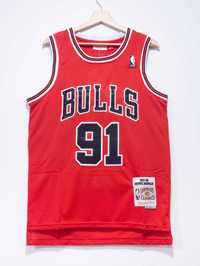 Koszulka NBA, koszykówka, Chicago Bulls, Rodman, red, roz M ,nowa