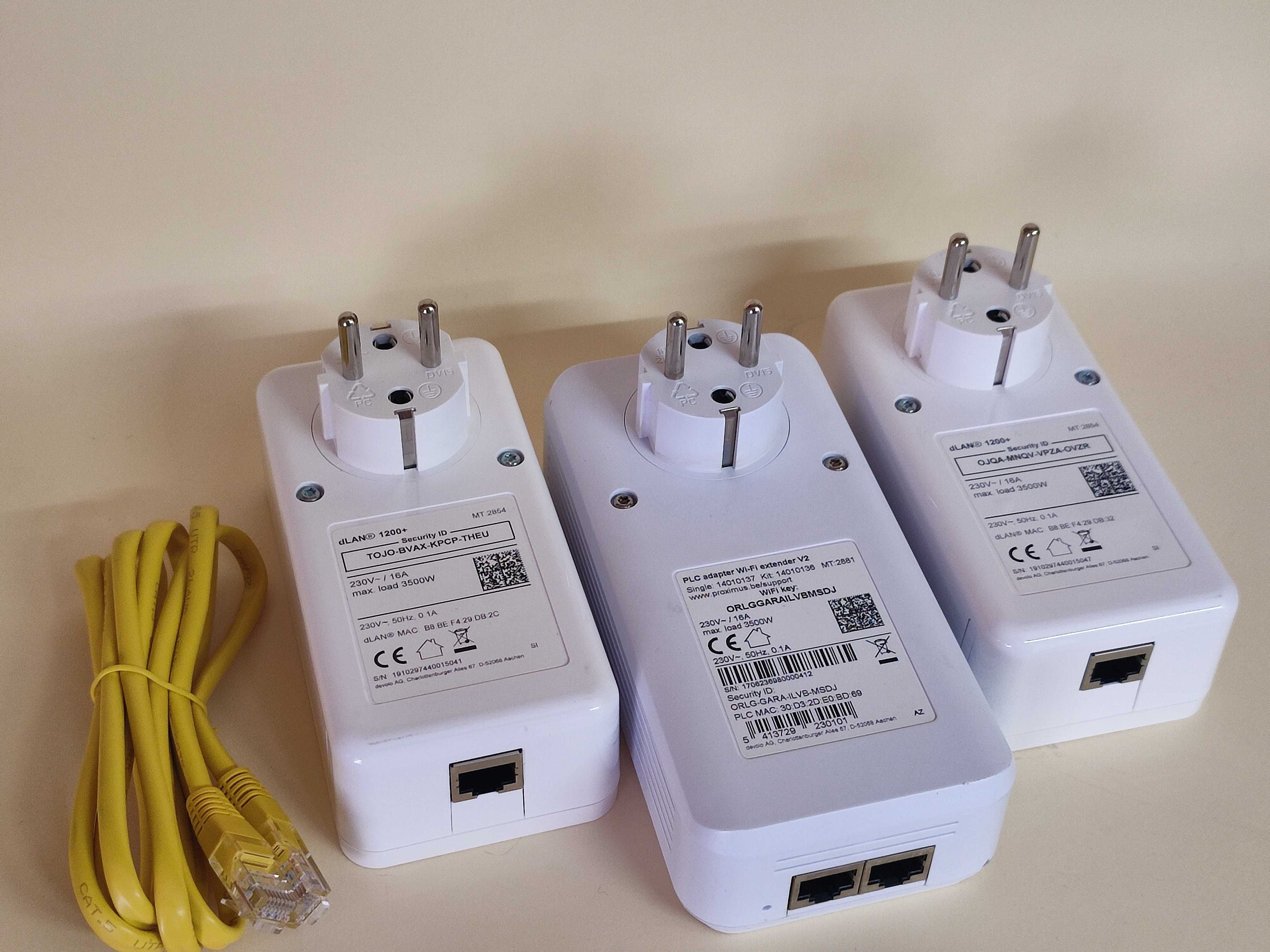 Kit 1200+ WiFi Devolo Powerline CPL