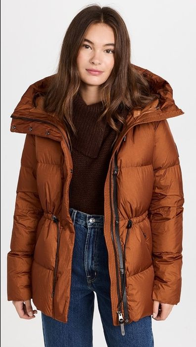 Mackage Freya orange jacket пуховик