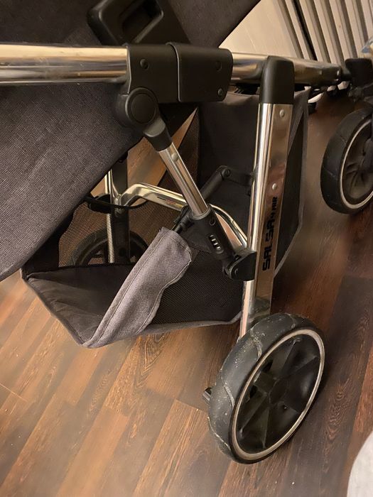 Коляска люлька 2в1 ABC Desighn Diamond Ashphoult