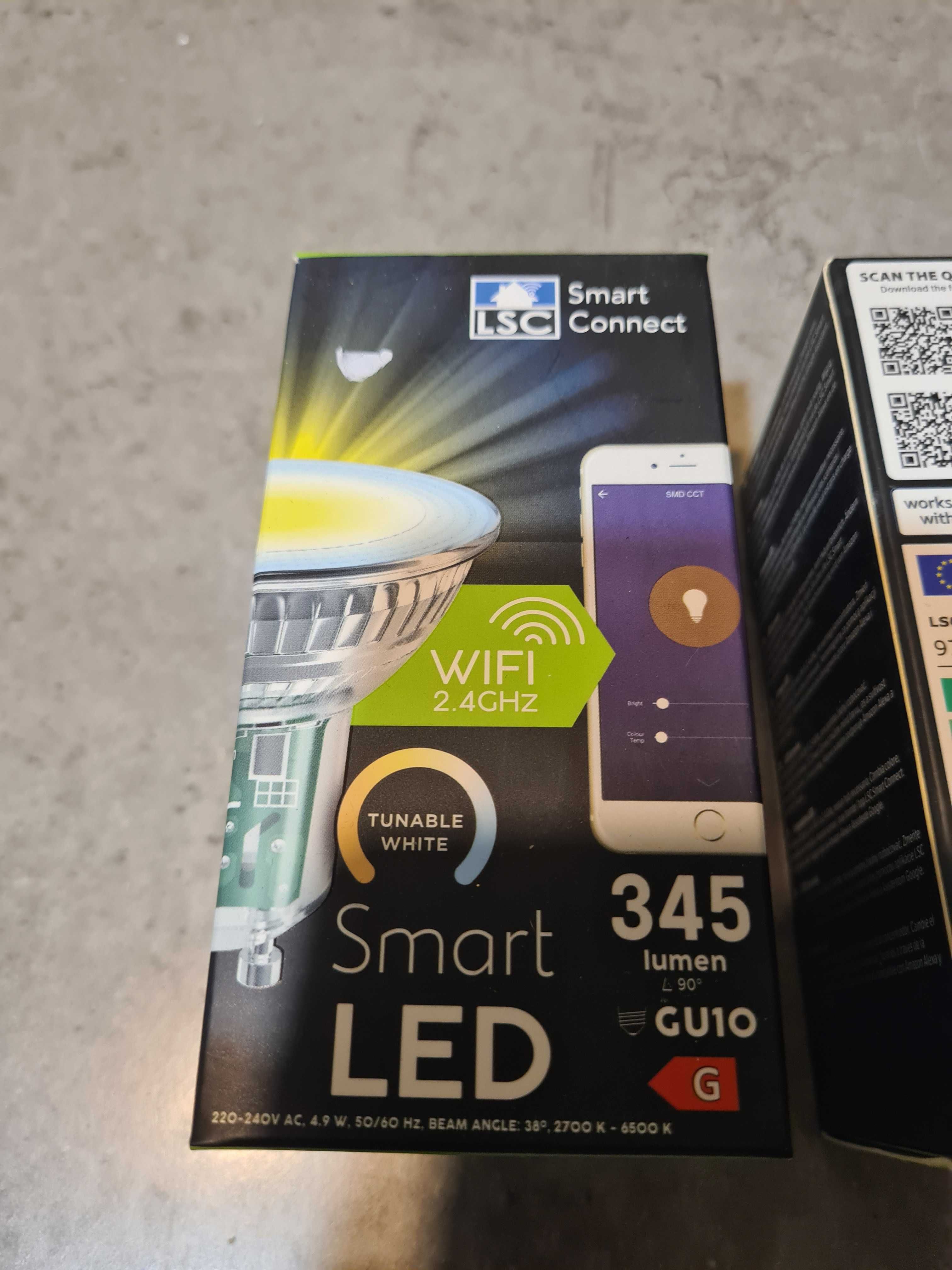 żarówka Smart Led Lsc gu10 Wifi  345 lumen 2szt