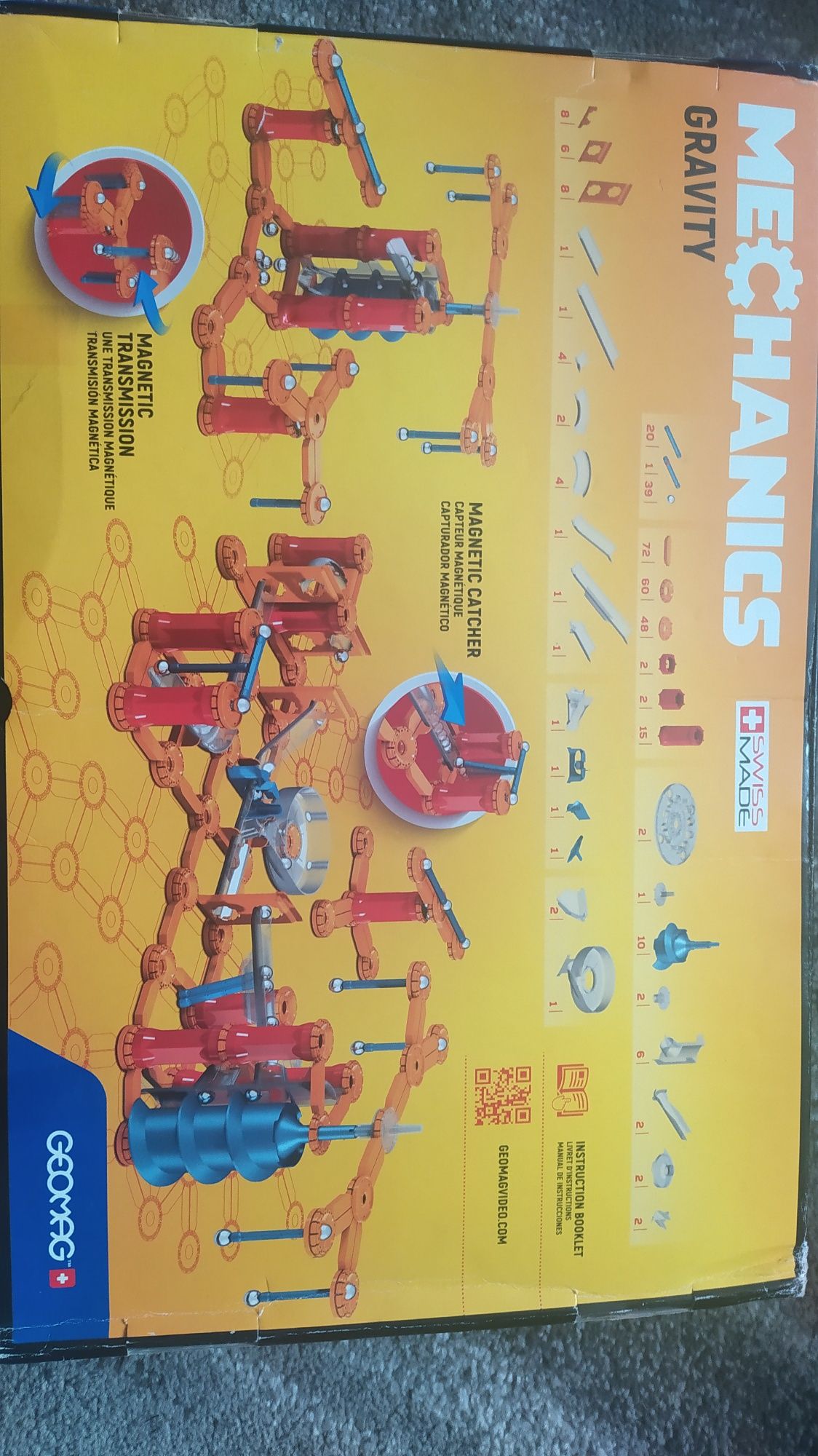 Geomag mechanics gravity 330 pcs 7+