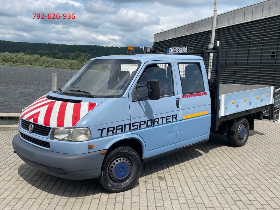 Volkswagen transporter t4 1.9td/nowe sprzegło/6-osobowy/hak/raty!
