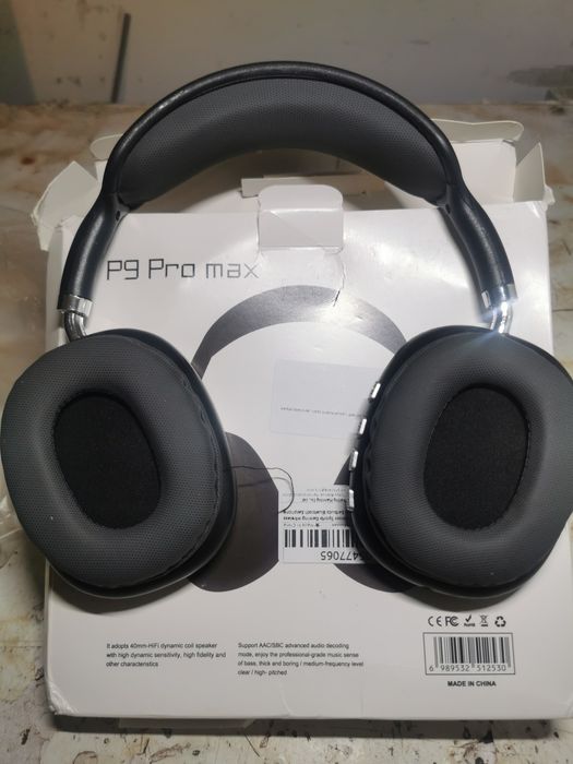 Auscultadores P9 Pro Max novos