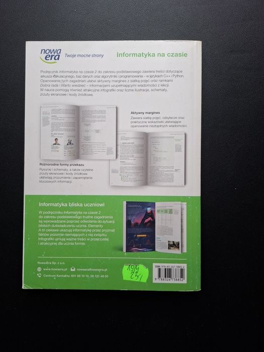 Podręczniki do informatyki - Informatyka na czasie 2 (PODSTAWOWY)