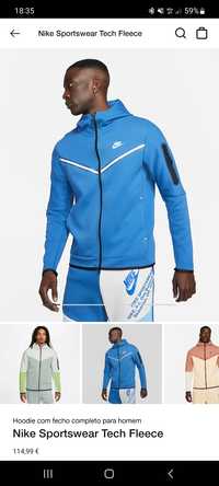 Casaco - Nike tech fleece - original